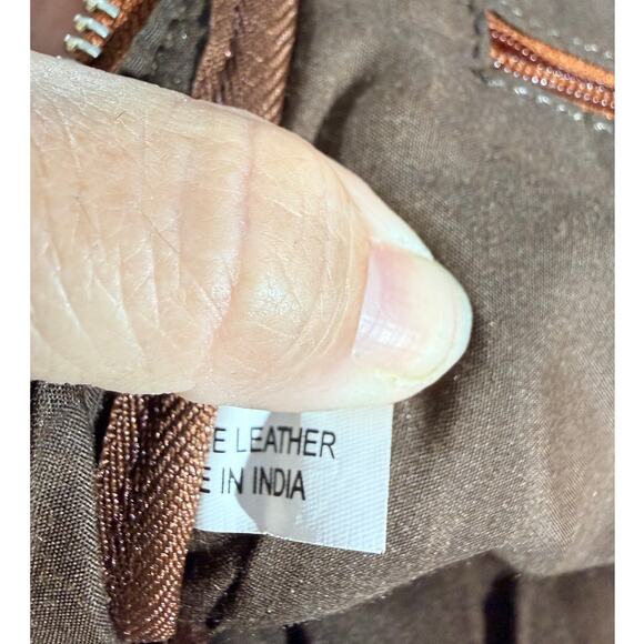 Valenca Holland Genuine Leather Backpack Made in India Excellent Condition - Picture 7 of 7